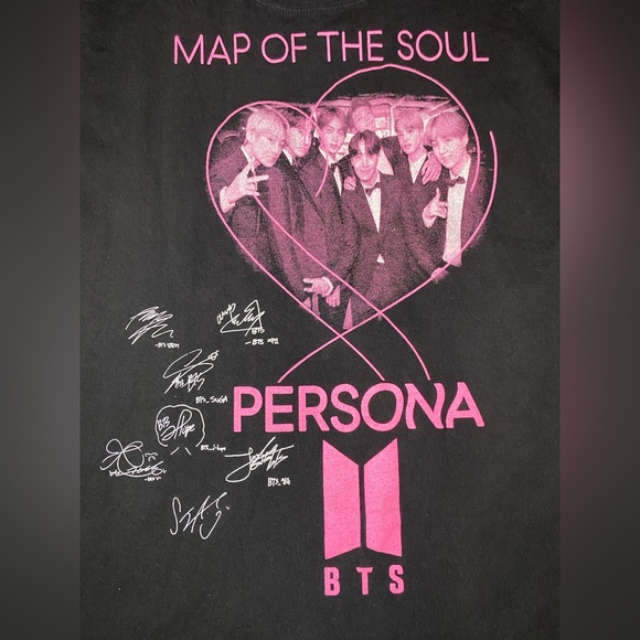 BTS Map of The Soul Persona T-Shirt Size XL - Picture 3 of 8